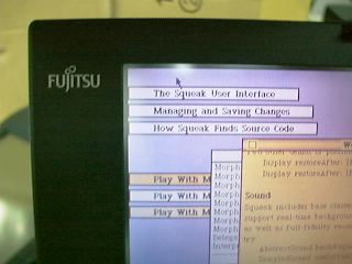 INTERTop �� Squeak ����ư�Ϥ����Ȥ���