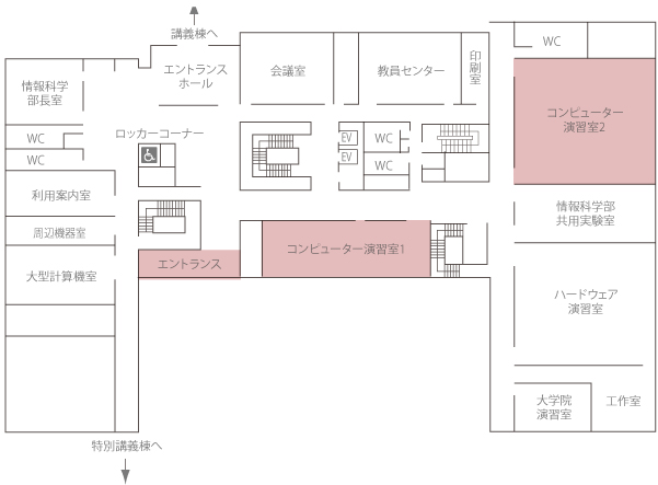 フロアマップ-1F